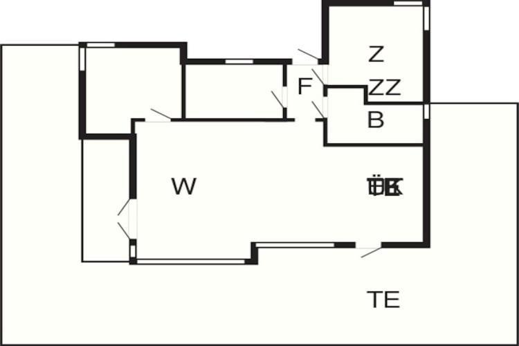 7 Person Holiday Home In ノーポ エクステリア 写真